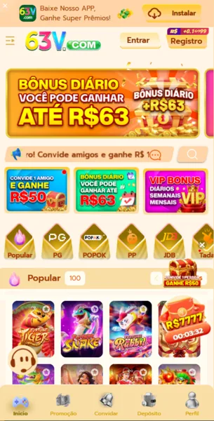 63V Login Resmi APK 2026